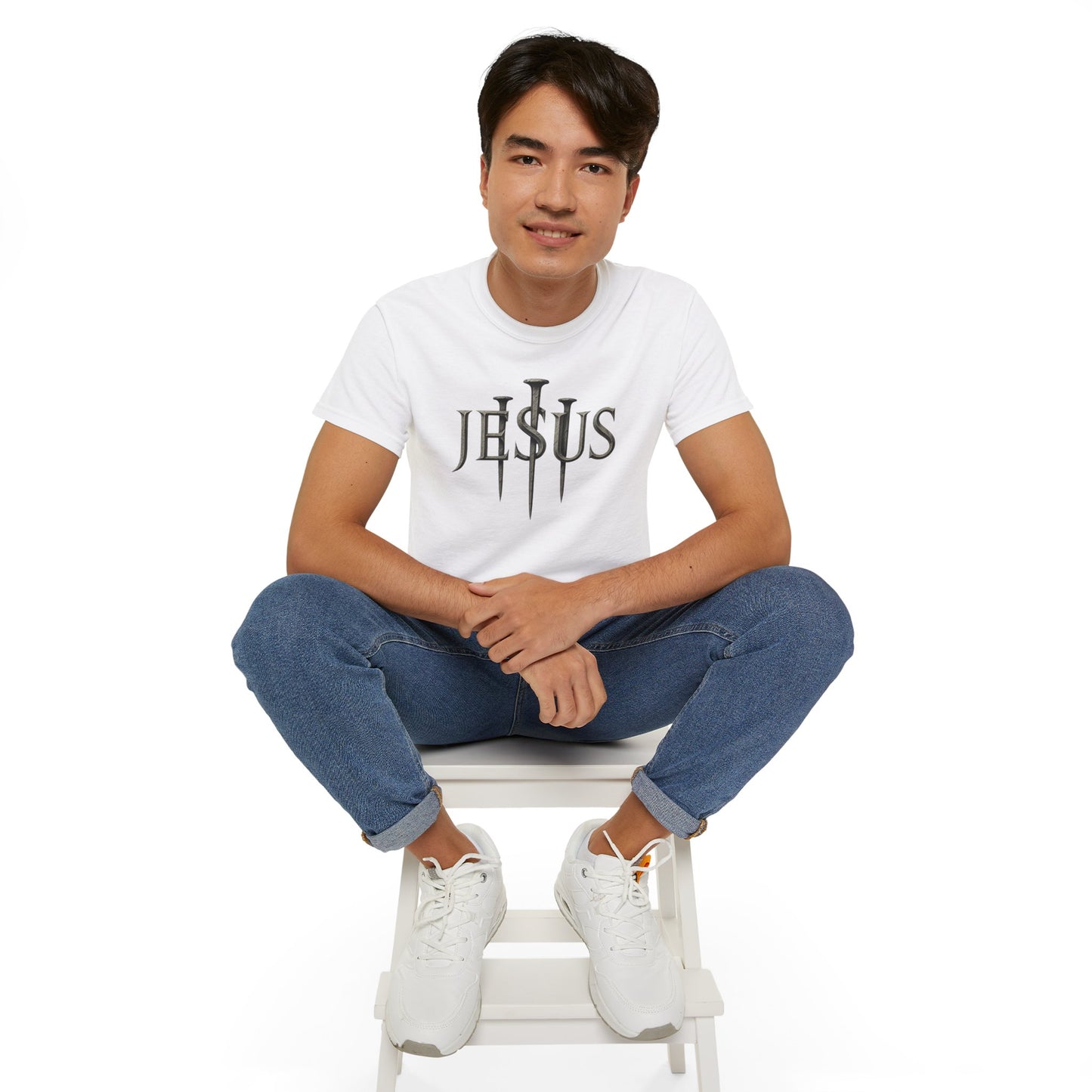 "JESUS" T-Shirt – Nails of Redemption Edition