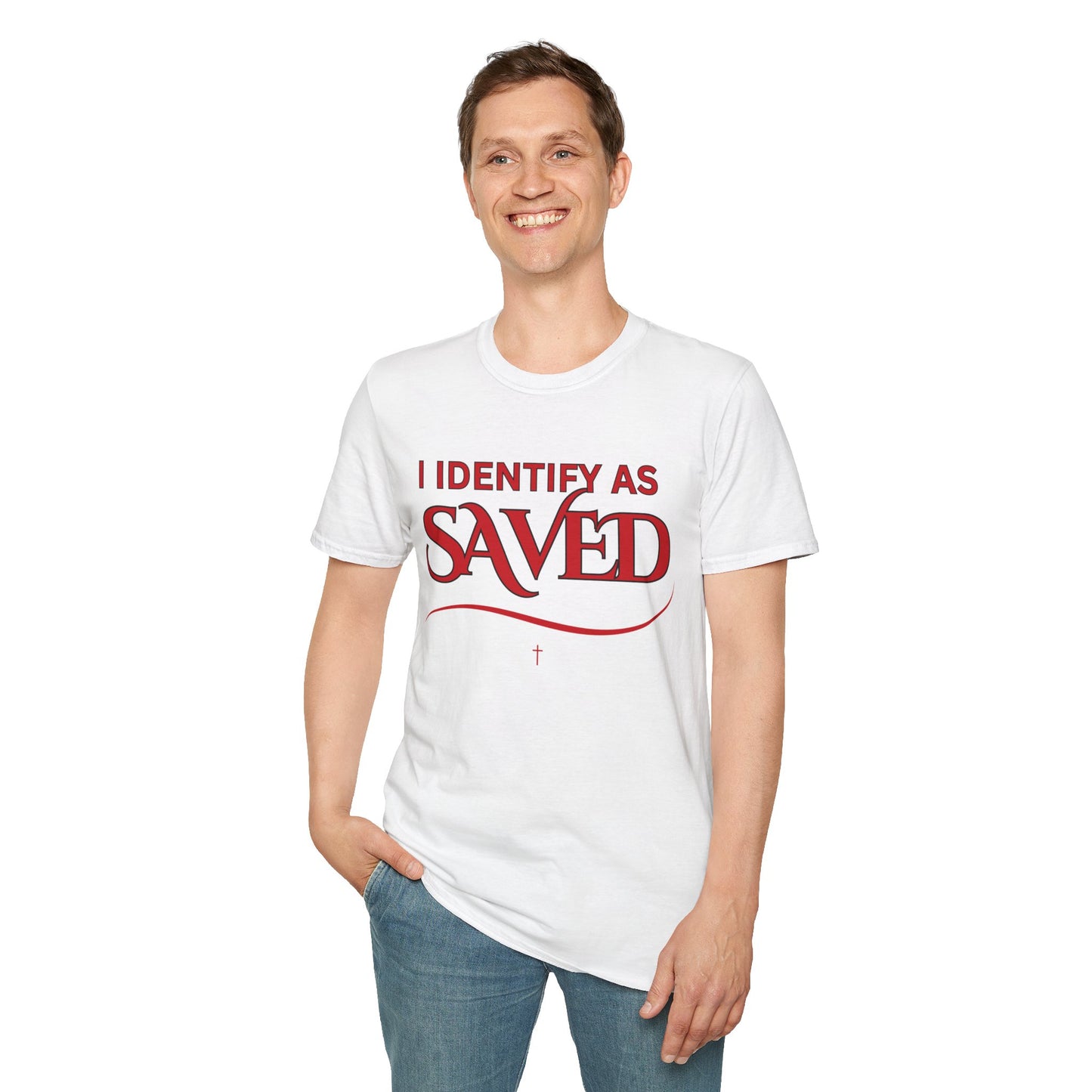 I Identify as Saved Unisex Tee