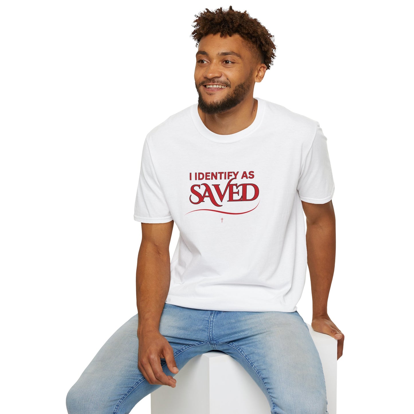 I Identify as Saved Unisex Tee
