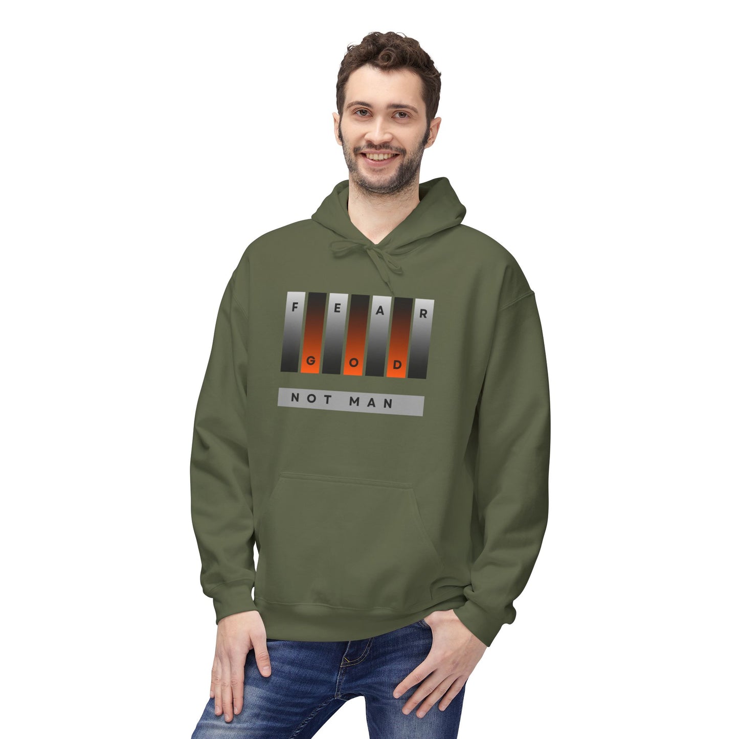 Fear God, Not Man - Unisex Outdoor Hoodie