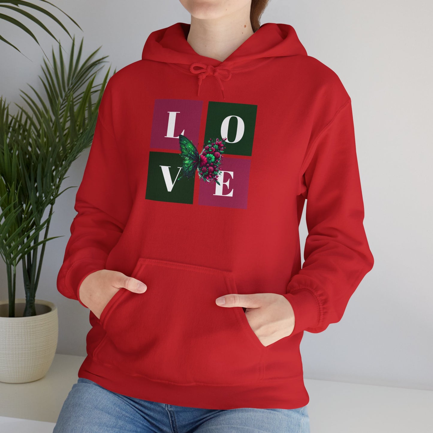 LOVE design Unisex Hoodie