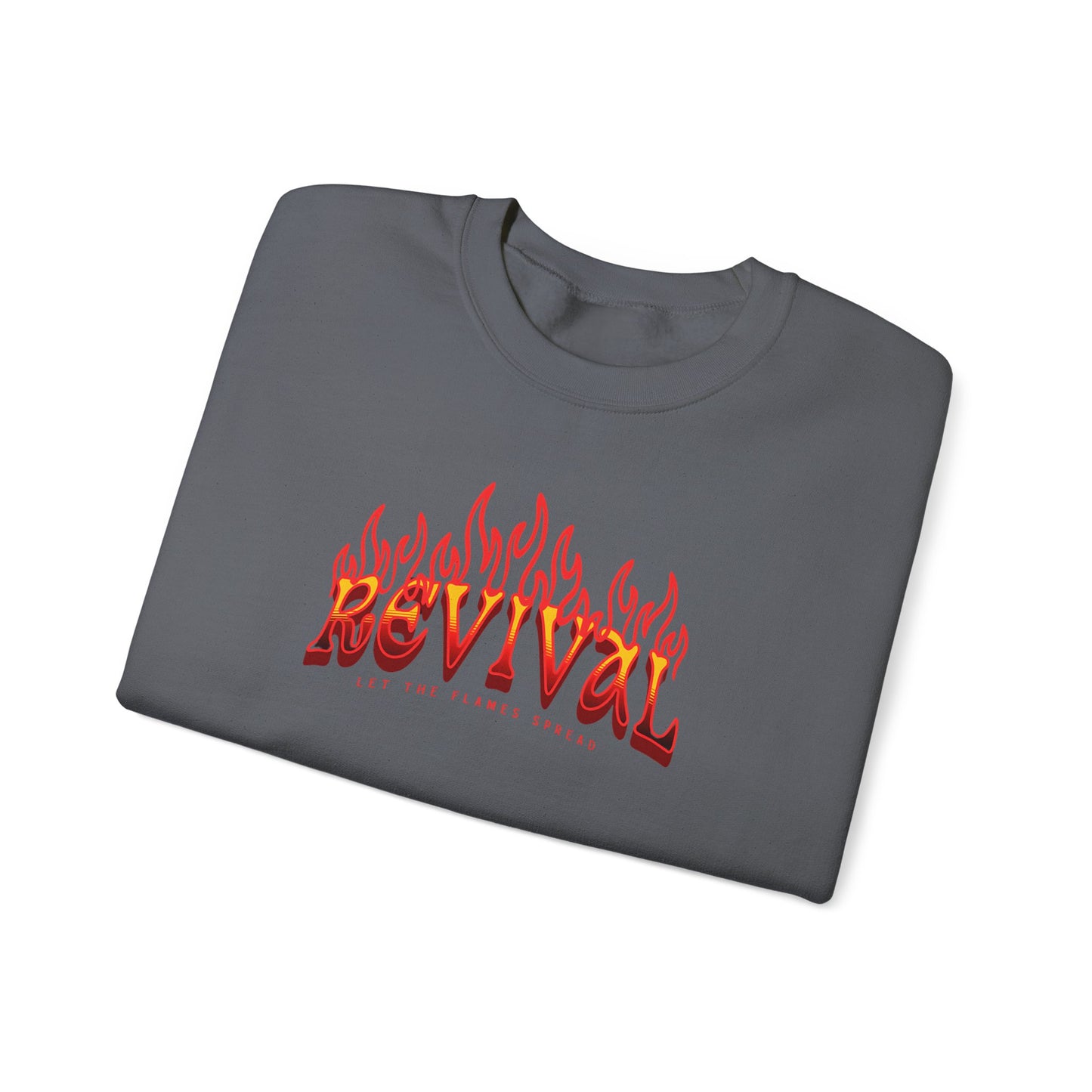 Flames of Revival Unisex Crewneck Sweatshirt