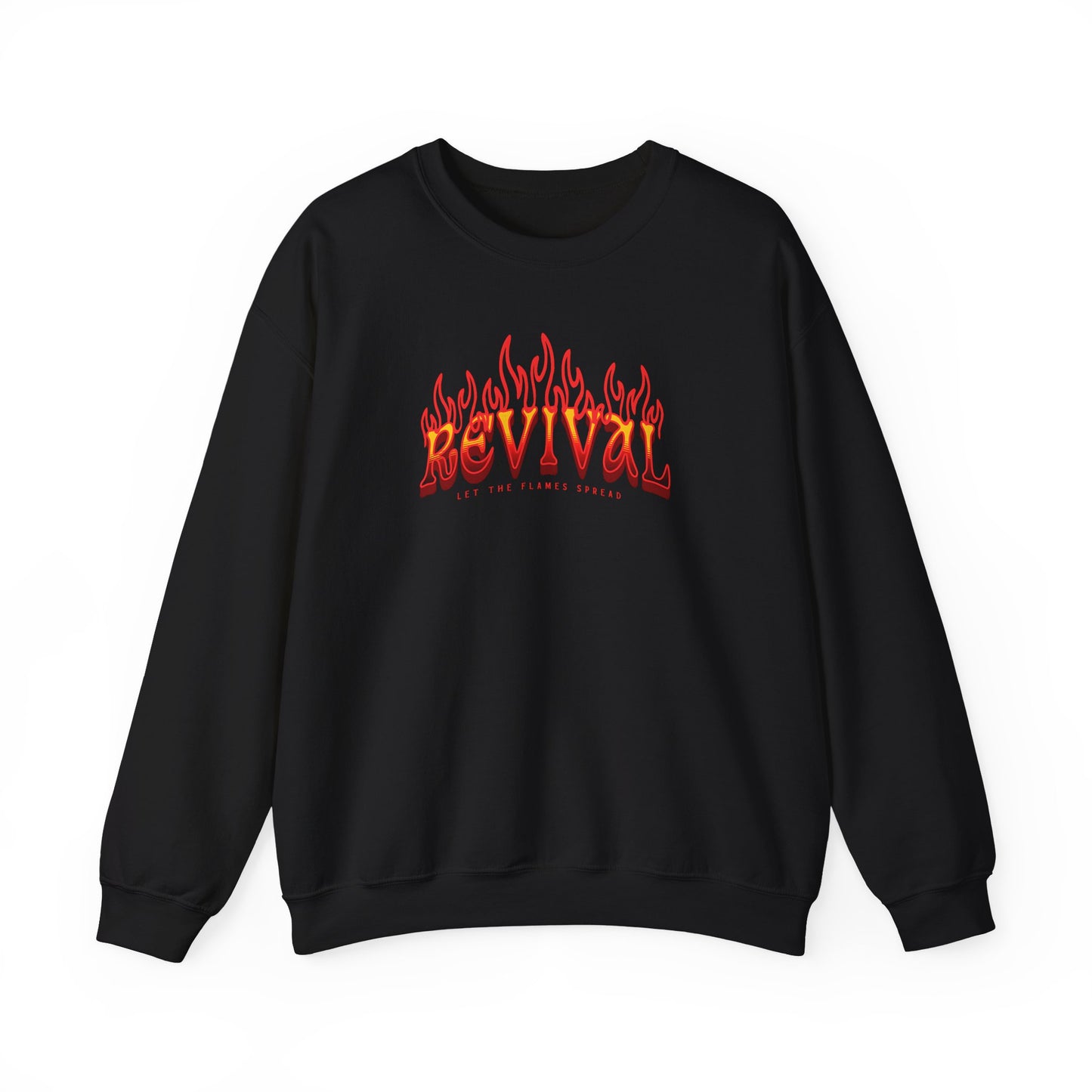 Flames of Revival Unisex Crewneck Sweatshirt