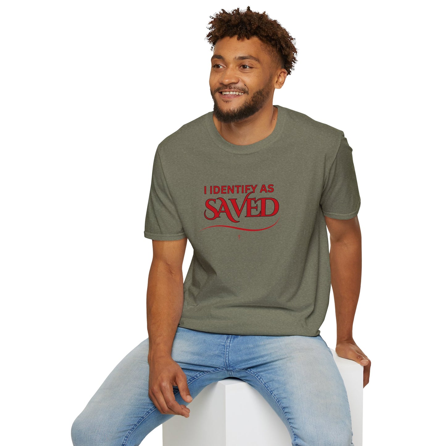 I Identify as Saved Unisex Tee